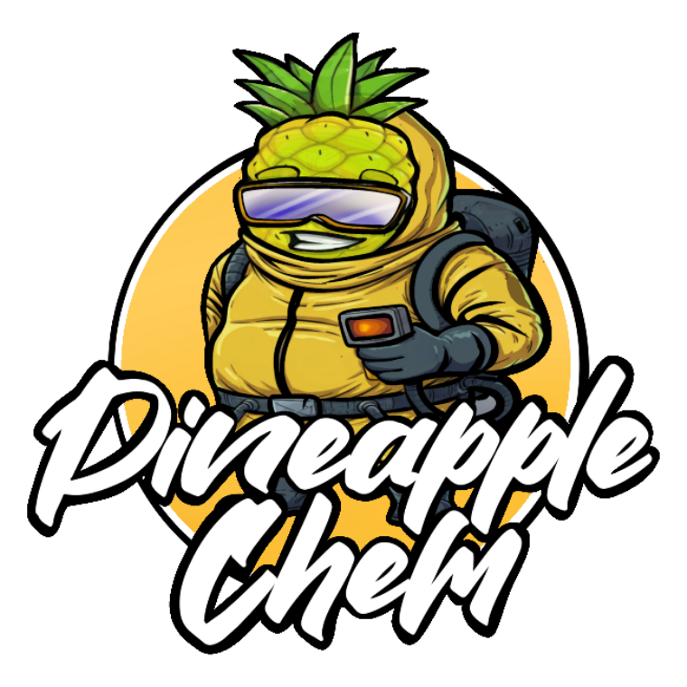 Pineapple Chem rosin badge