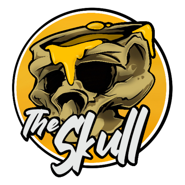 The Skull rosin badge
